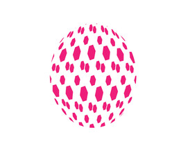 pink easter egg