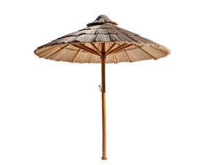 Obraz premium beach umbrella isolated on white