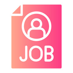 Fototapeta premium description gradient icon