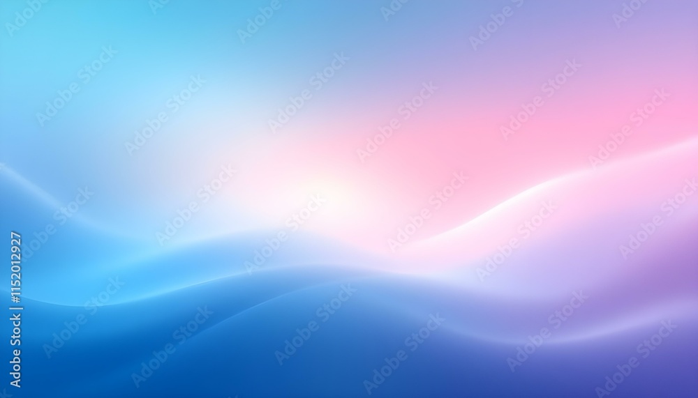 Poster Grainy gradient vibrant poster background, blue white noisy texture banner cover header backdrop design. Blurred gradient abstract colorful flowing background. Abstract blurred multicolored gradient