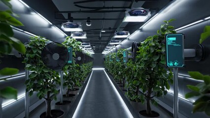Explore the future of urban farming with advanced technology and innovative plant growth systems
