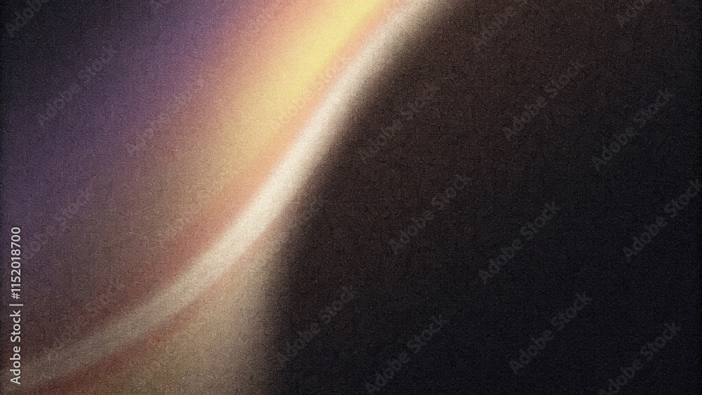 Poster grainy noisy poster background, dark blue orange red color wave black backdrop abstract header banne