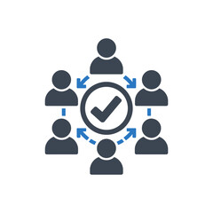 Teamwork Collaboration Icon