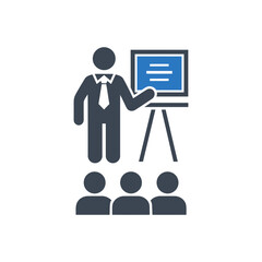 Classroom Presentation Icon