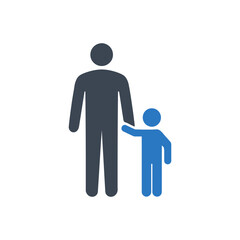 Father with Child Icon
