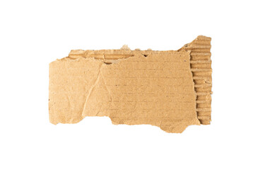 Cardboard Pieces Textured Background, Carton Piece with Copy Space, Ripped Kraft Paper Wallpaper