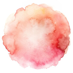 Fototapeta premium Delicate pink and peach watercolor formation creating a romantic ambiance.