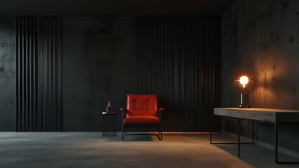 Charming Interior of a Restaurant Cozy Ambiance Elegant Decor and Comfortable Seating for Dining Experience