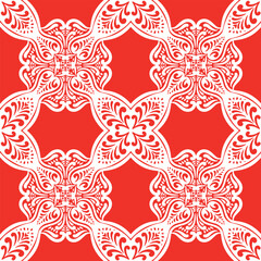 Adobe Illustrator Artwork Artistic pattern in Christmas style is suitable for textiles and decor, Seamless pattern vector hand drawn