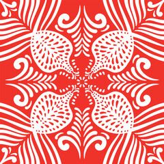 Adobe Illustrator Artwork Artistic pattern in Christmas style is suitable for textiles and decor, Seamless pattern vector hand drawn