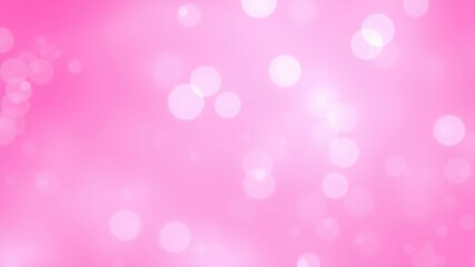 Obraz premium Abstract Pink Background with Soft White Bokeh Lights