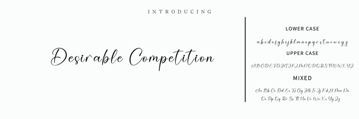 Signature Font Calligraphy Logotype Script Font Type Font lettering handwritten.