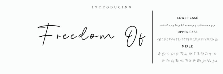 Signature Font Calligraphy Logotype Script Font Type Font lettering handwritten.