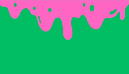 abstract watercolor background, paint dripping pink and green