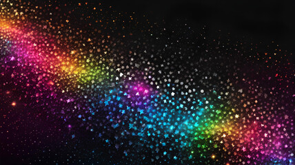 Obraz premium Abstract dark background,Abstract Blurred Colorful Gradient Mesh Background,A luxurious black background,Dark Prism Textured Abstract Background