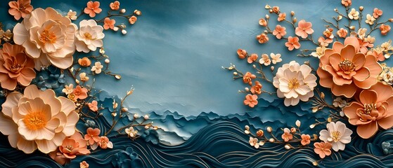 luxury flower background