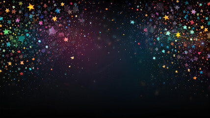 Obraz premium Abstract dark background,Abstract Blurred Colorful Gradient Mesh Background,A luxurious black background,Dark Prism Textured Abstract Background