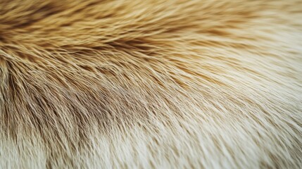 The fur of an animal is shown in a close up