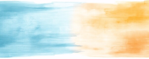 Abstract Seascape at Sunrise with Gentle Blues and Warm Oranges Capturing the Tranquility of Coastal Horizons