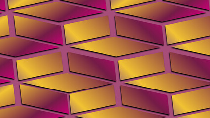 abstract background with cubes in purple shades