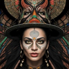 Tribal Beauty - Native art with a modern twist.