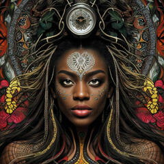 Tribal Beauty - Native art with a modern twist.