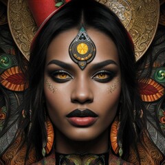 Tribal Beauty - Native art with a modern twist.