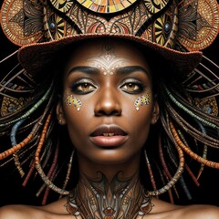 Tribal Beauty - Native art with a modern twist.