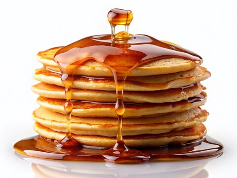 recommend clip art: Silhouette Stacked Pancakes Maple Syrup
