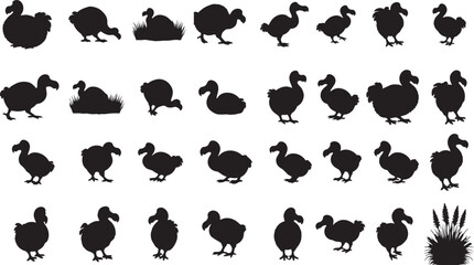 Dodo Silhouette Collection © Digital Dreams Studi