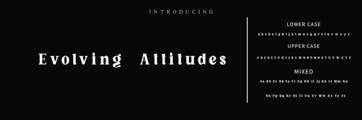 Craft vintage typeface design. Graphic display alphabet. Fantasy type letters. Latin characters, numbers. Vector illustration. Old badge, label, logo template.