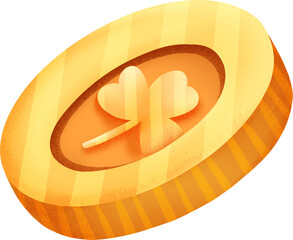 Obraz premium St. patrick's day watercolor elements