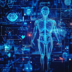 Medical technology background 