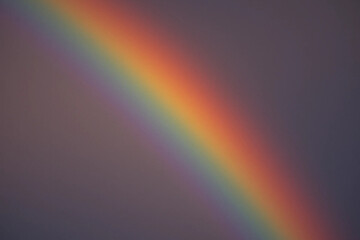 Vibrant Rainbow Gradient Sky: Bright Orange Horizon Fading to Dark Purple in a Seamless and Artistic Transition