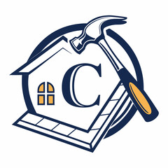 Illustration vector graphic of renovation, home repair, and building concept logo design