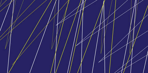 Abstract luxury shining lines overlapping on dark blue background.  Vector Seamless Pattern .