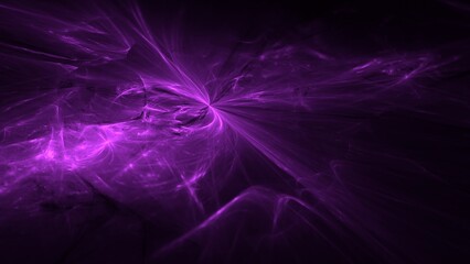 epischer intergalaktischer Nebel, violetter mysteriöser Nebel, schwarzes Loch, Gravitation, Wissenschaft, Raumfahrt, Universum, Anziehung, Lichter, außerirdisch, Verbindungen