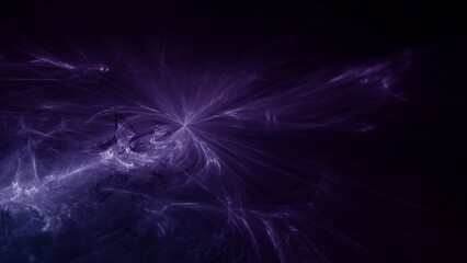 epischer intergalaktischer Nebel, violetter mysteriöser Nebel, schwarzes Loch, Gravitation, Wissenschaft, Raumfahrt, Universum, Anziehung, Lichter, außerirdisch, Verbindungen