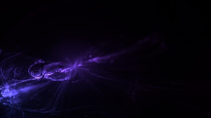 epischer intergalaktischer Nebel, violetter mysteriöser Nebel, schwarzes Loch, Gravitation, Wissenschaft, Raumfahrt, Universum, Anziehung, Lichter, außerirdisch, Verbindungen