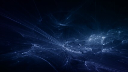 futuristische energievoll blau leuchtende Hintergrundgrafik, Technologie, Wissenschaft, KI, künstliche Intelligenz, Fortschritt, Forschung, Daten, Internet, digital, schwarz