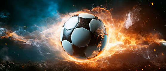 Fototapeta premium Football - expressive graphics