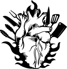 Chef's heart Design