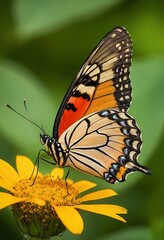Obraz premium Butterfly in the flower