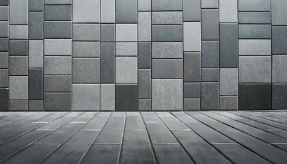 ceramic ground and wall tiles in a gray shade