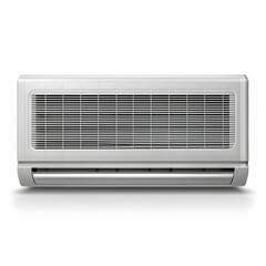 Modern Air Conditioner Isolated on a Transparent Background