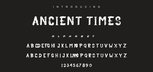 Best Alphabet Painting Paint Brush Beauty Script Logotype Font lettering handwritten