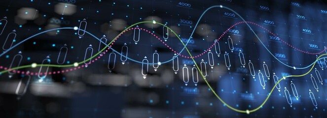 Advanced Data Visualization for Predictive Market Analytics and Optimization.