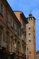 Historic buildings of Asti, Italy
