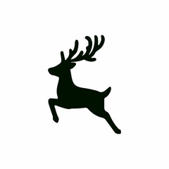 deer silhouette illustration