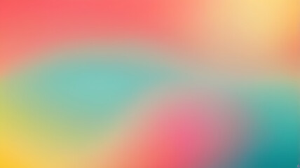 Obraz premium Abstract Gradient Background With Vibrant Waves in Multicolor Tone.